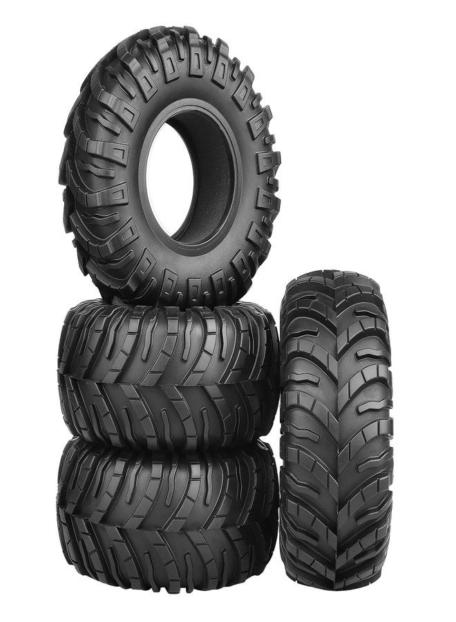 FriHobby 2.2 RC Crawler Tires Super Soft Good Grip for 1/10 Scale Rock Crawler Car fit TRX4 Axial Wraith SCX10 III II Redcat Gen 8 - Image 1